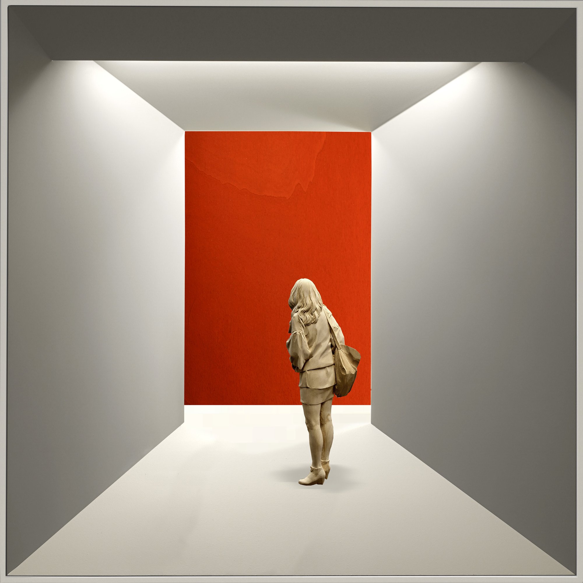 Peter Demetz- 100 x 100 cm - The gate 6